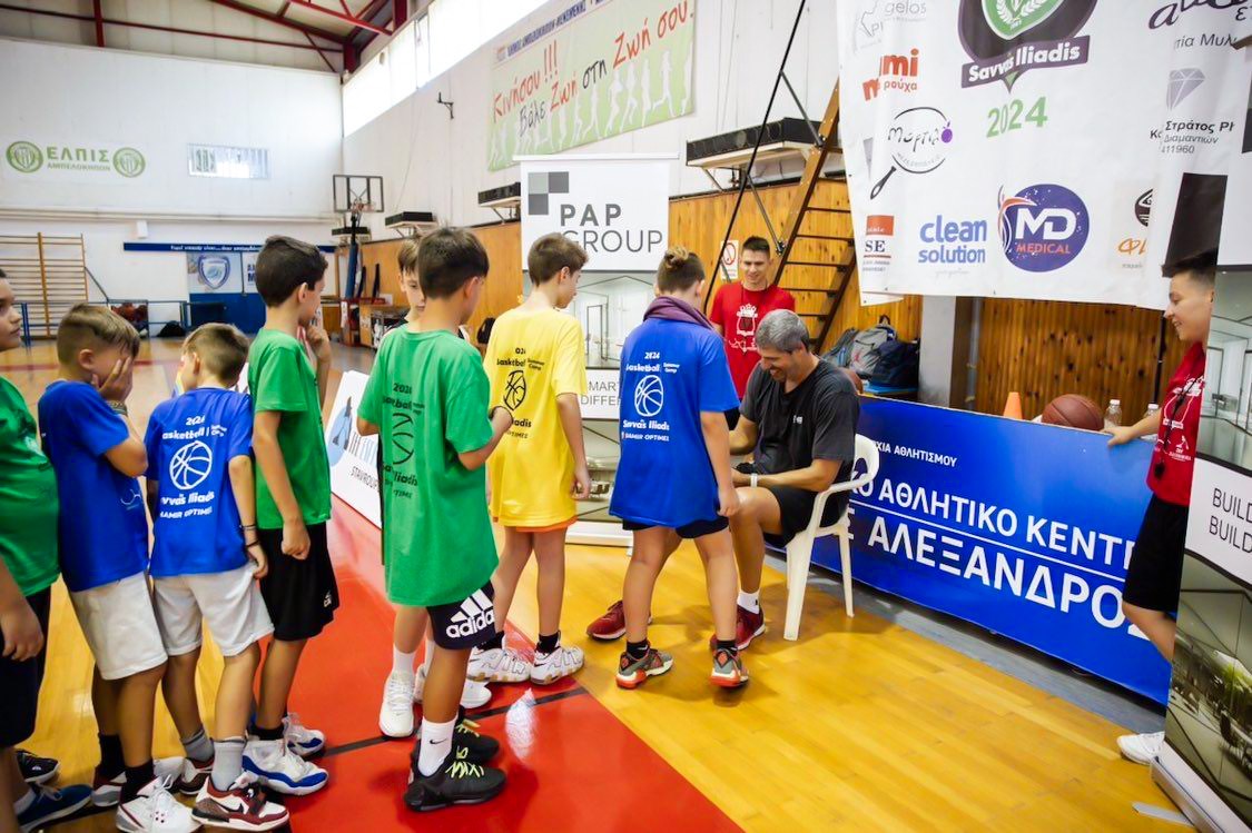 Proud sponsors of the PAP GROUP-Summer Basketball Camp by Savvas Iliadis