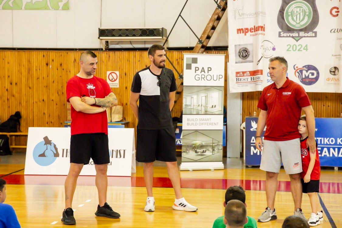 Proud sponsors of the PAP GROUP-Summer Basketball Camp by Savvas Iliadis